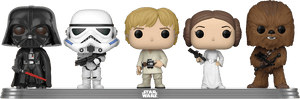 POP! Star Wars: Vader / Stormtrooper / Luke / Leia / Chewbacca (5-Pack) Exclusive