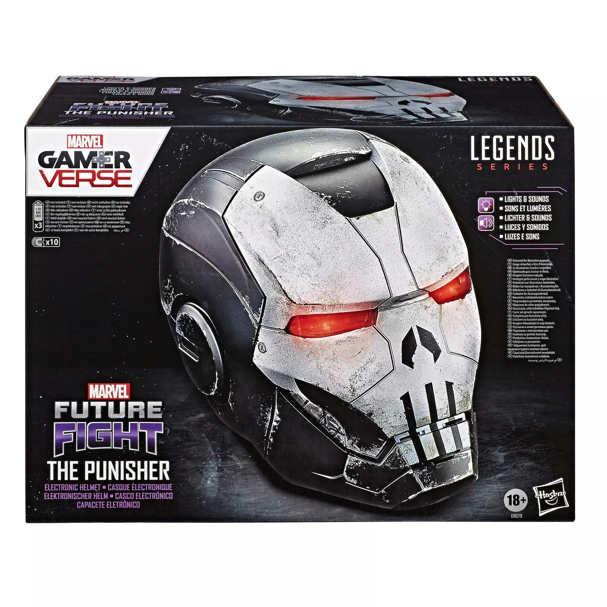 Marvel Legends: Replica Helmets, Punisher War Machine