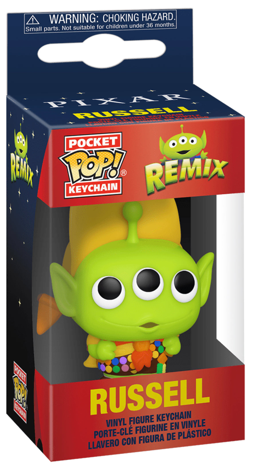 POP! Keychains: Pixar (Alien Remix), Russell