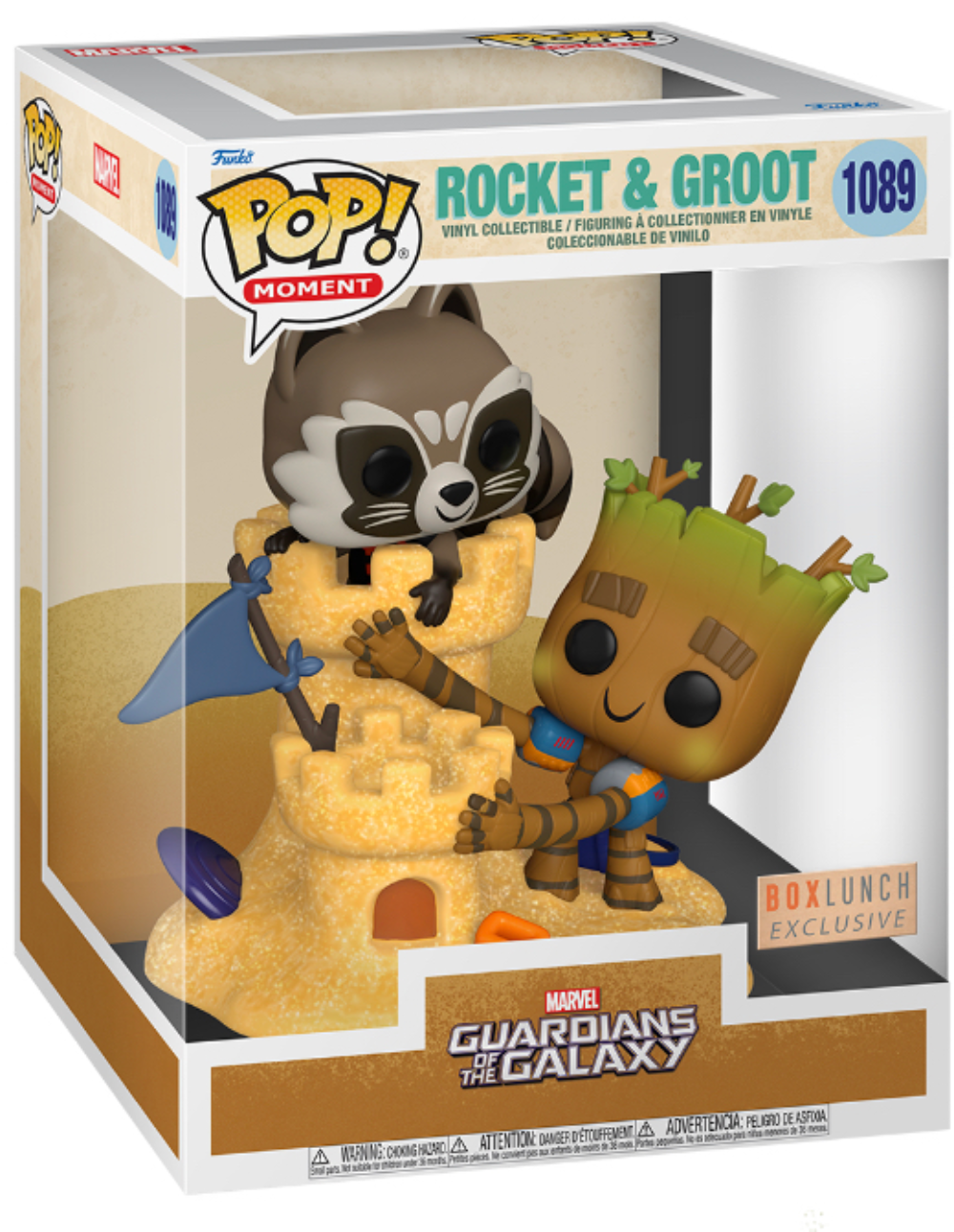 POP! Marvel: 1089 Guardians Of The Galaxy, Rocket & Groot (Deluxe) Exc –  POPnBeards