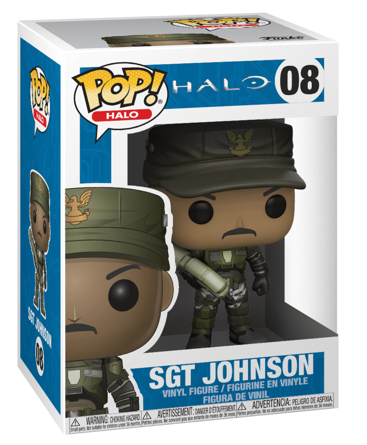 POP! Halo: 08 Halo, Sgt. Johnson