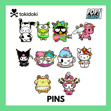 Tokidoki: Pins, Hello Kitty + Friends