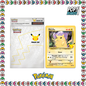PCG: First Partner Collector's Binder w/ (OS Promo) Pikachu