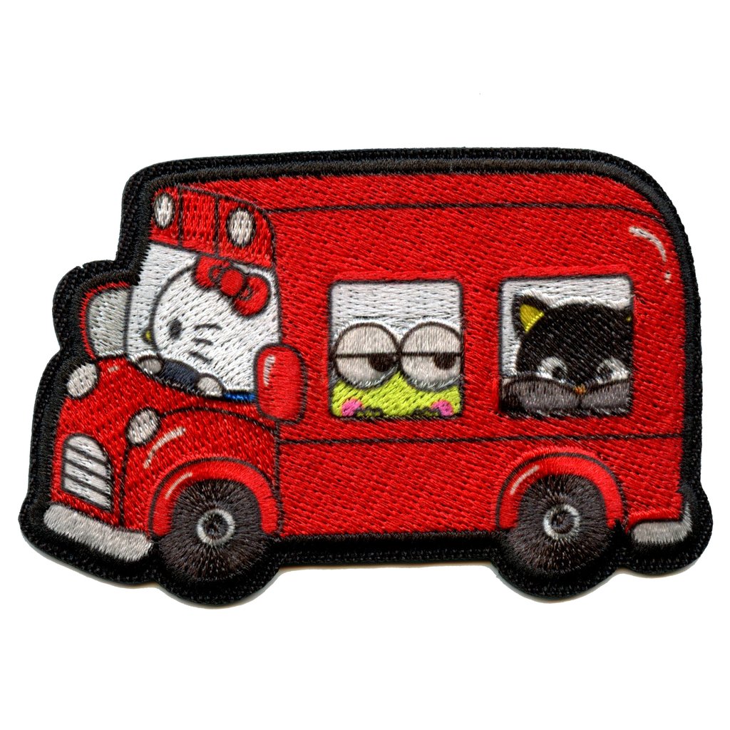 LF: Patches (Sanrio), Hello Kitty Bus (Iron-On)