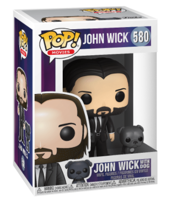 POP! Movies: 580 John Wick, John in Black Suit (Dog)