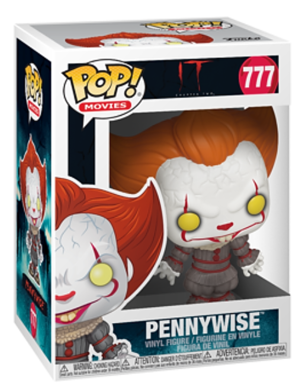 POP! Movies: 777 IT (CH 2), Pennywise (Open Arms) (Yellow Eyes)