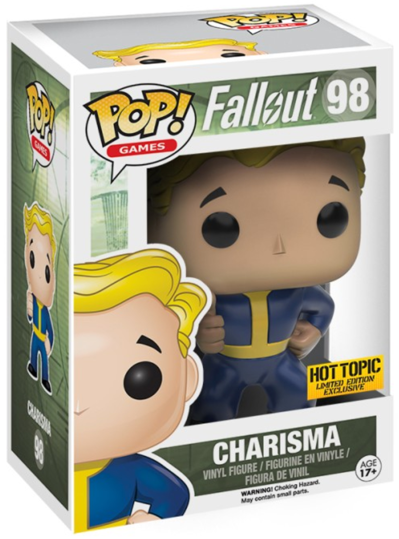 POP! Games: 98 Fallout, Charisma Exclusive