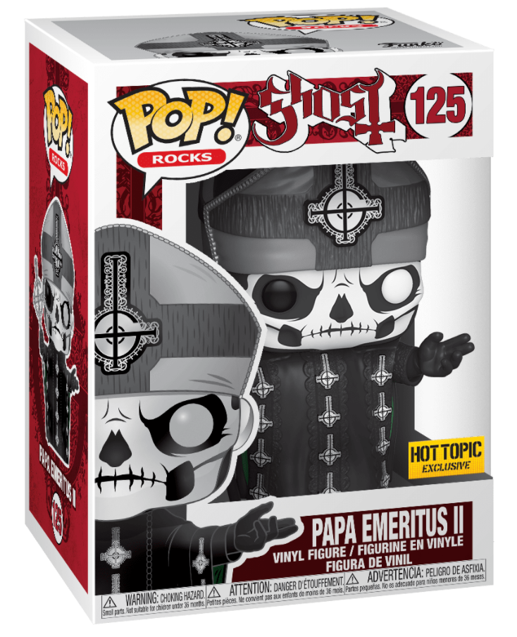 POP! Rocks: 125 Ghost, Papa Emeritus II Exclusive