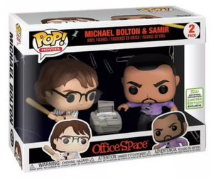 POP! Movies: Office Space, Michael Bolton And Samir (2-Pack) Exclusive