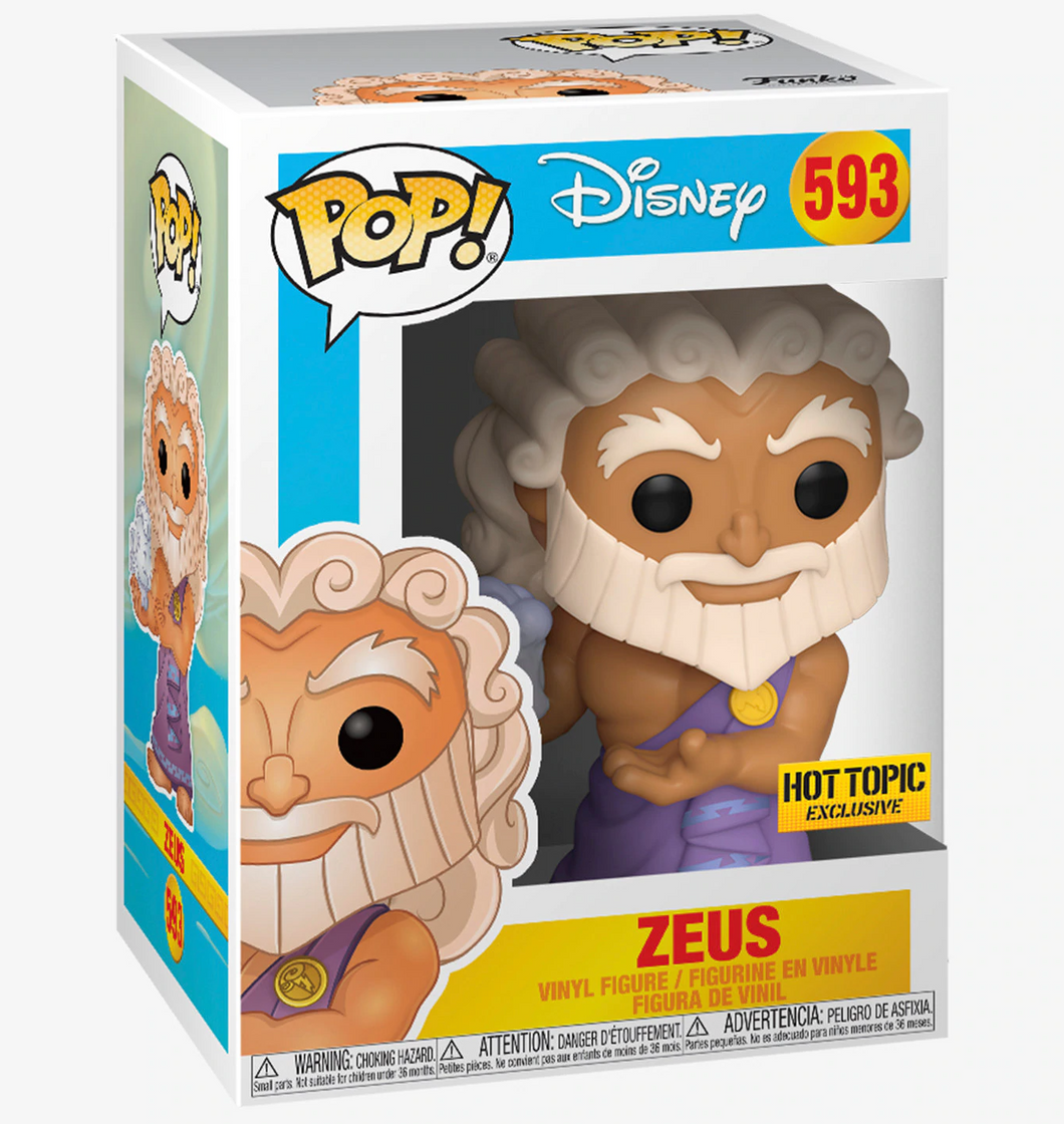 POP! Disney: 593 Hercules, Zeus w/ Baby Pegasus Exclusive