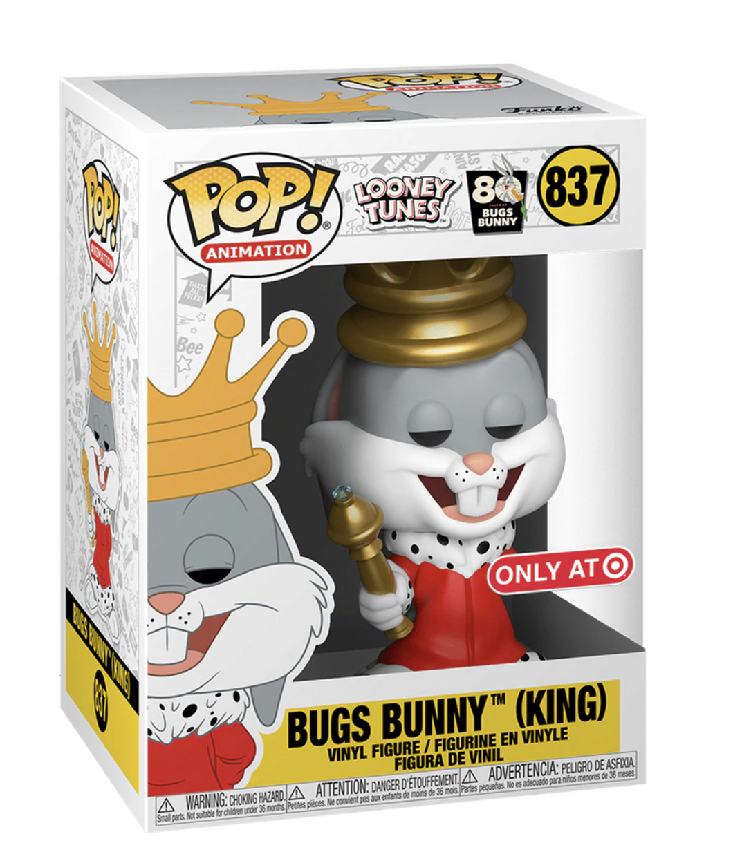 POP! Animation: 837 Looney Tunes, Bugs Bunny (King) Exclusive