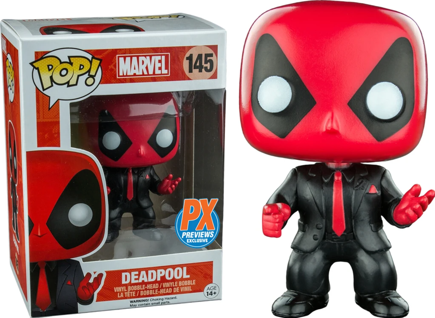 POP! Marvel: 145 Deadpool in Suit Exclusive