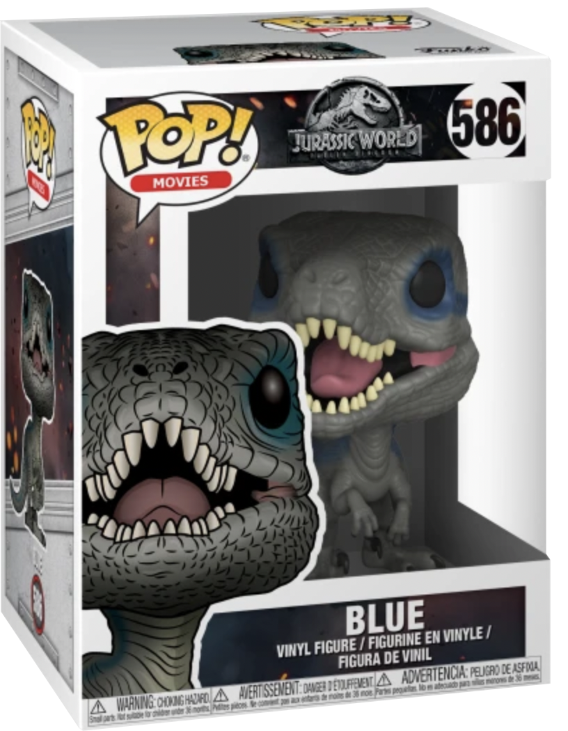 POP! Movies: 586 Jurassic World Fallen Kingdom, Blue