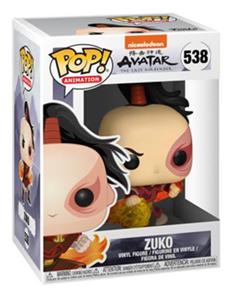 POP! Animation: 538 Avatar, Zuko