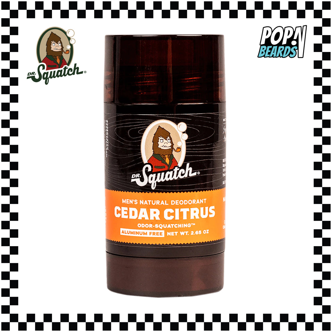 Dr. Squatch - 🍊 NEW SCENT 🍊 Introducing our new core deodorant scent,  Cedar Citrus! Get your new favorite deodorant today, Click the link  🧡