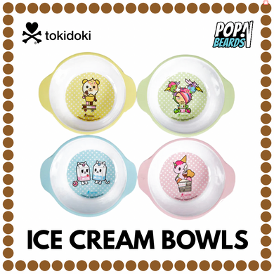 Tokidoki: Bowls, Sweet Cafe (Ice Cream) (4-Pack)