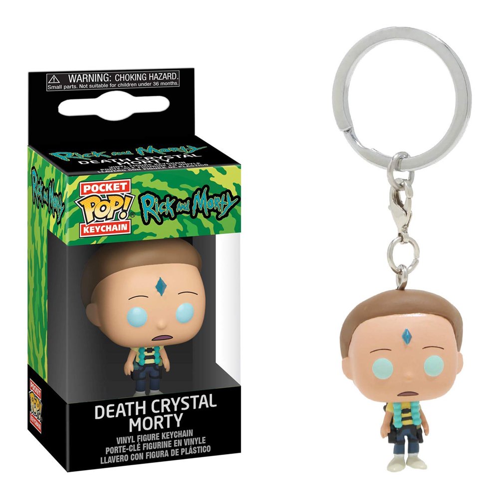 POP! Keychains: Animation (Rick And Morty), Death Crystal Morty