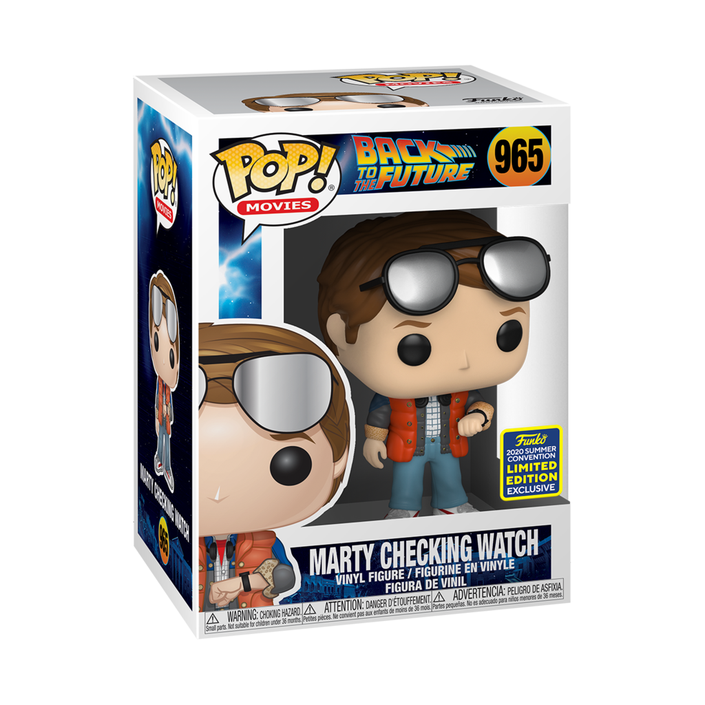 POP! Movies: 965 Back To The Future, Marty Checking Watch Exclusive