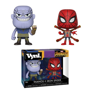 VYNL (Marvel): Thanos And Iron Spider (2-Pack)