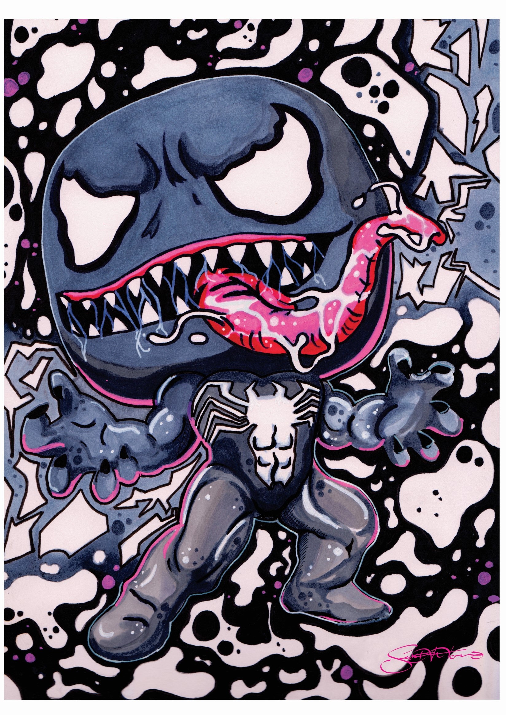 Scoots: Prints (Marvel), Venom